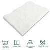 (White) - MONOBLANKS Cotton Baby Quilt Personlized Monogram Lightweight Embossed