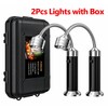Portable LED BBQ Grill Light – Handle-Mount Clip-On Flashlight for