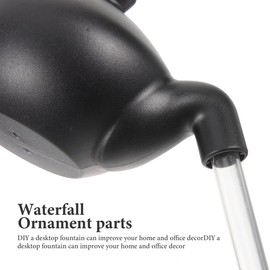 GANAZONO 1 Set Hanging Teapot Desktop Ornament Vintage Teapot Fountain Home Decoration Water Feature Feng Shui Invisible Water Fountain Invisible Fountain Floating Ornaments Plastic One