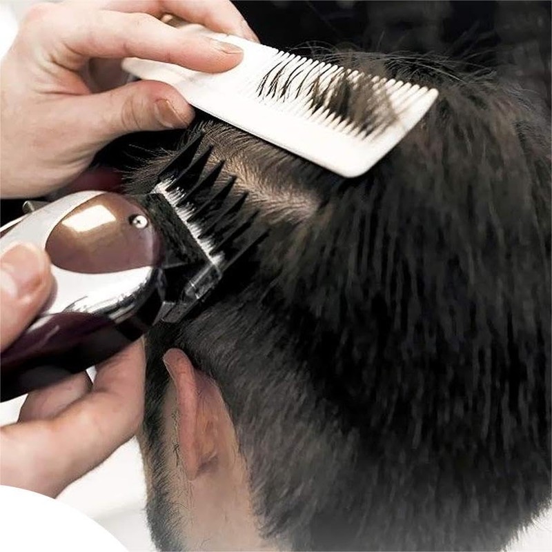 MUNSKT 10PCS Professional Hair Clipper Guards Combs, Replacement Spares Haircut