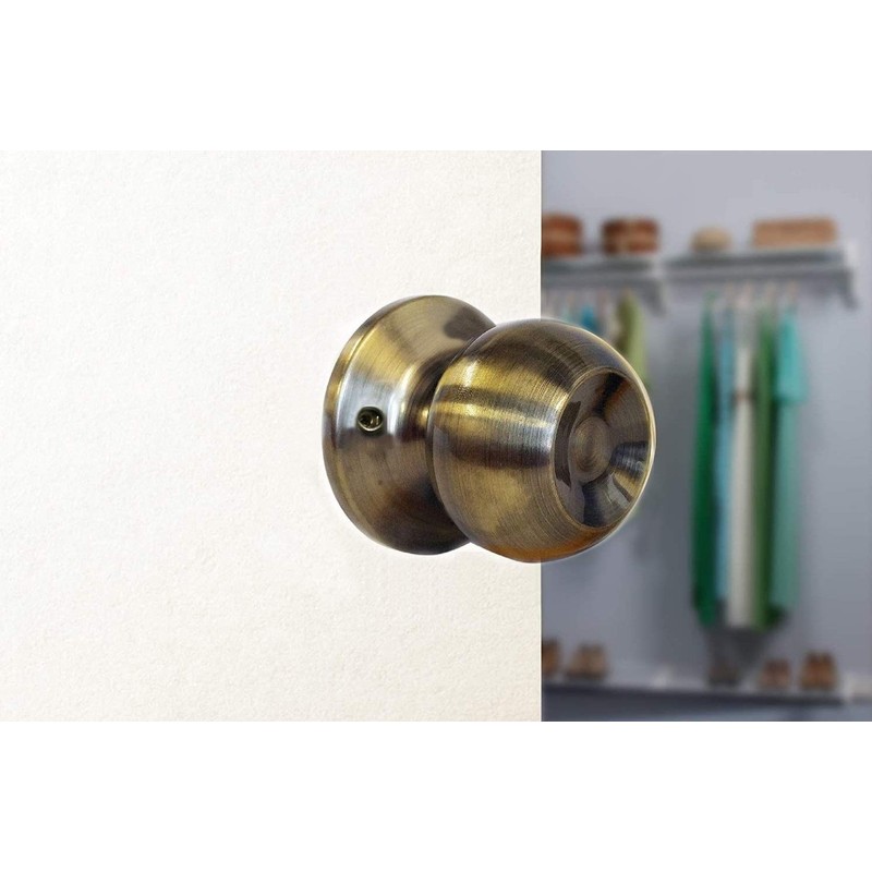 CONSTRUCTOR Wholesale Chronos Decorative Dummy Door Knob Handle Antique Bronze