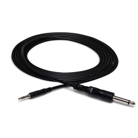 Hosa CMP-105, Mono Interconnect, 1/4 in TS to 3.5 mm TRS, 5 ft