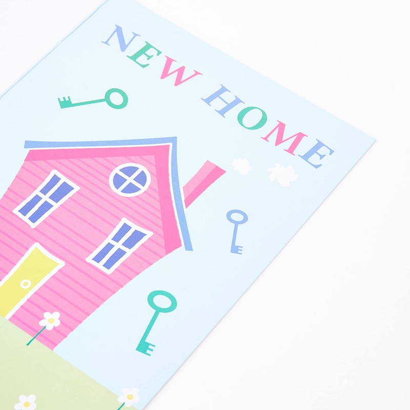 Piccadilly Greetings New Home Traditional Card 7" x 5"