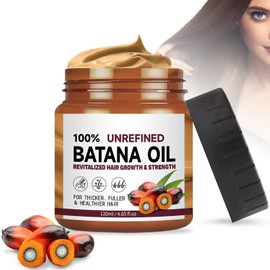 Bio Batana Oil for Hair Growth, Batana Hair Conditioner, 100% Natural Batana Hair Cream, Organic Batana Oil Conditioner, Natural Hair Growth Oil, for Healthier, Thicker, Smooth Hair