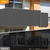 SUNNY GUARD Balcony Privacy Screen 90x600cm Fence Screen for Balcony