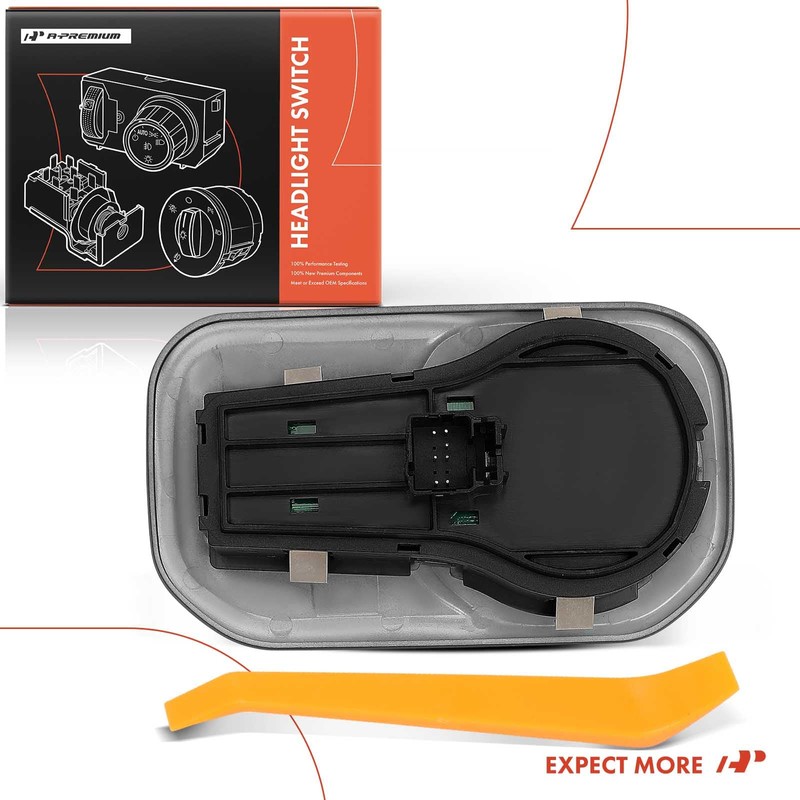 A-Premium Headlight Switch Instrument Panel Headlamp Dimmer Switch Compatible with