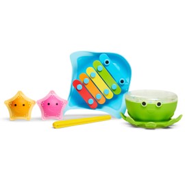 Munchkin Bath Beats Musical Bath Toy Gift Set, Multi-Colour