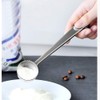 2PCS Coffee Scoop with Bag Clip, Stainless Steel Coffee Measuring