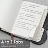 WEMATE Password Book with Lock, Password Book with Alphabetical Tabs
