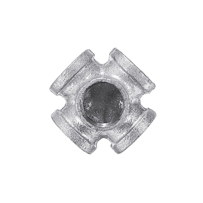 TuToy 1/2 '3/4' 1 '5 Way Pipe Fitting Malleable Iron