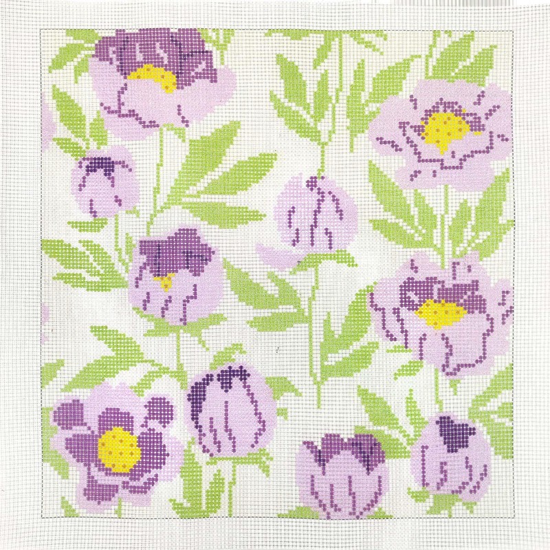 Howie's Needlepoint Needlepoint Kits for Adults, Pillow Front Cross Stitch