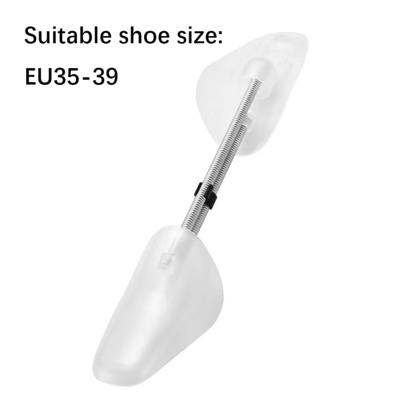 Kisbeibi 4 Pairs Plastic Shoe Tree Stretcher Shaper, Practical Adjustable