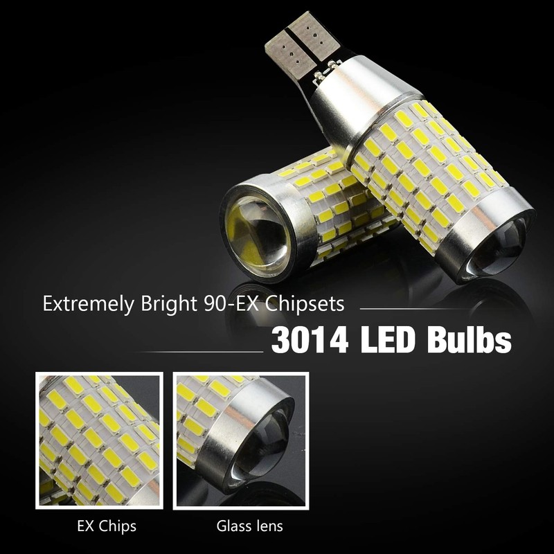 JDM ASTAR Extremely Bright 2000 Lumens 360-Degree Shine 921 912