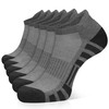 Airacker Ankle Athletic Running Socks Cushioned Breathable Low Cut Sports