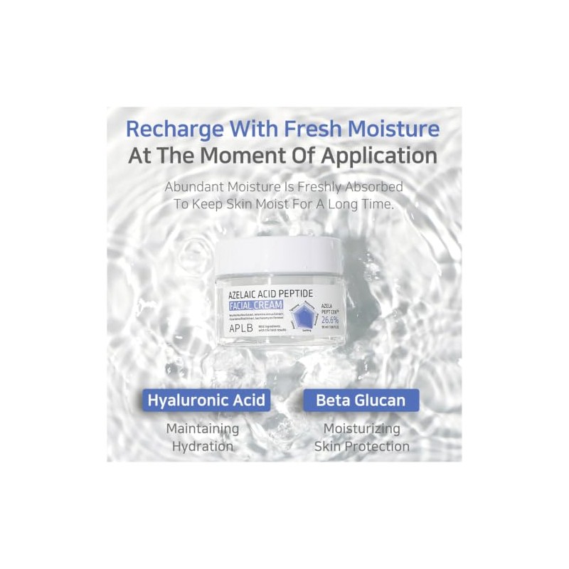 Crema Azelaic acid peptide facial cream 55ml