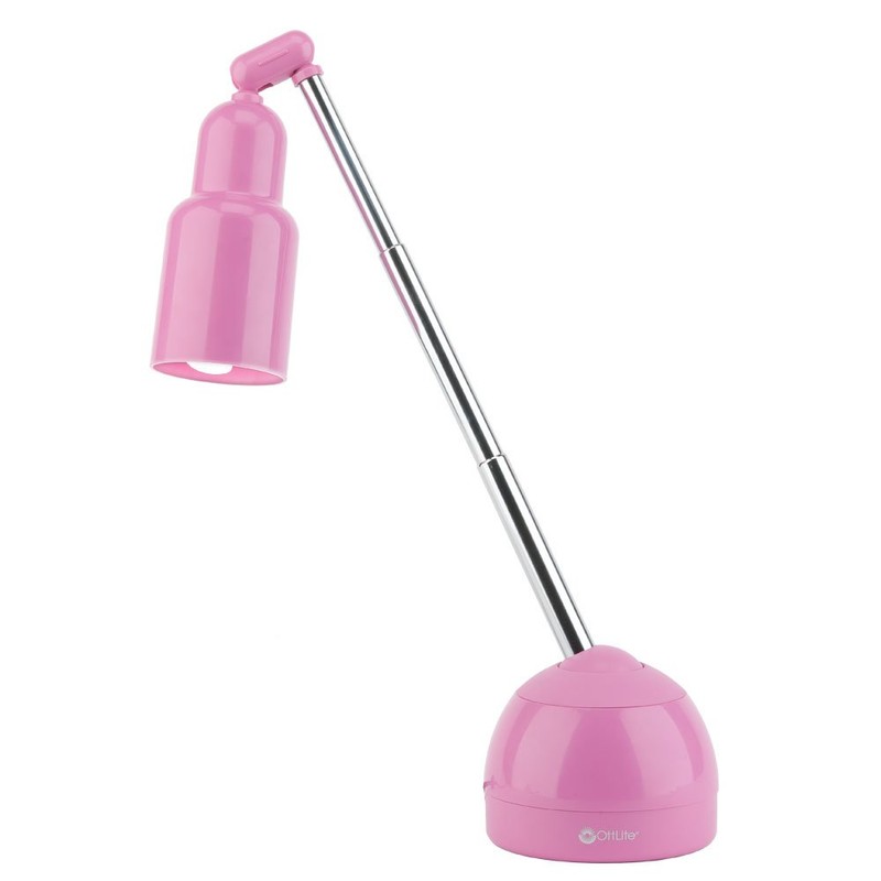 OttLite Telescoping Lamp, Pink
