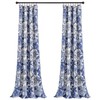 Lush Decor Sydney Light Filtering Window Curtain Panels, Pair, 52"