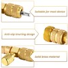 Mudder HVAC Valve Core Remover Installer Tool with Dual Size