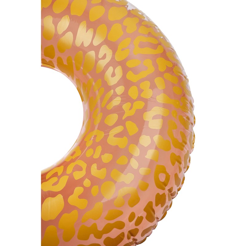 Swim Ring Animal Print Pink