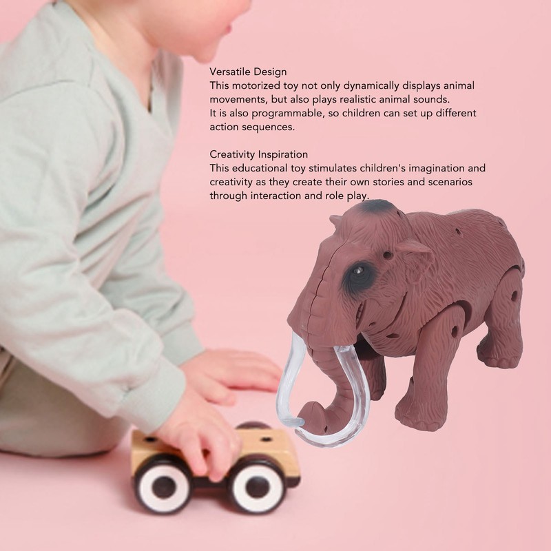 Electric Animal Toys with Sounds and Lights Safe Funny Interactive