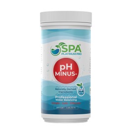 Spa Platinum Pro pH Down for Pools and Hot Tubs l pH Decreaser for Pool |pH Reducer and Minus Formulation for Swimming Pools, 2 LB