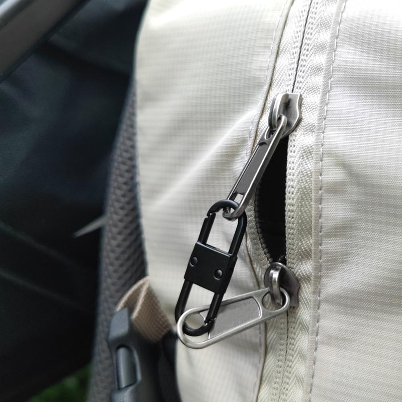 Aemoe Double Opening Mini Carabiner Zipper Clip Zipper Pull Replacement,