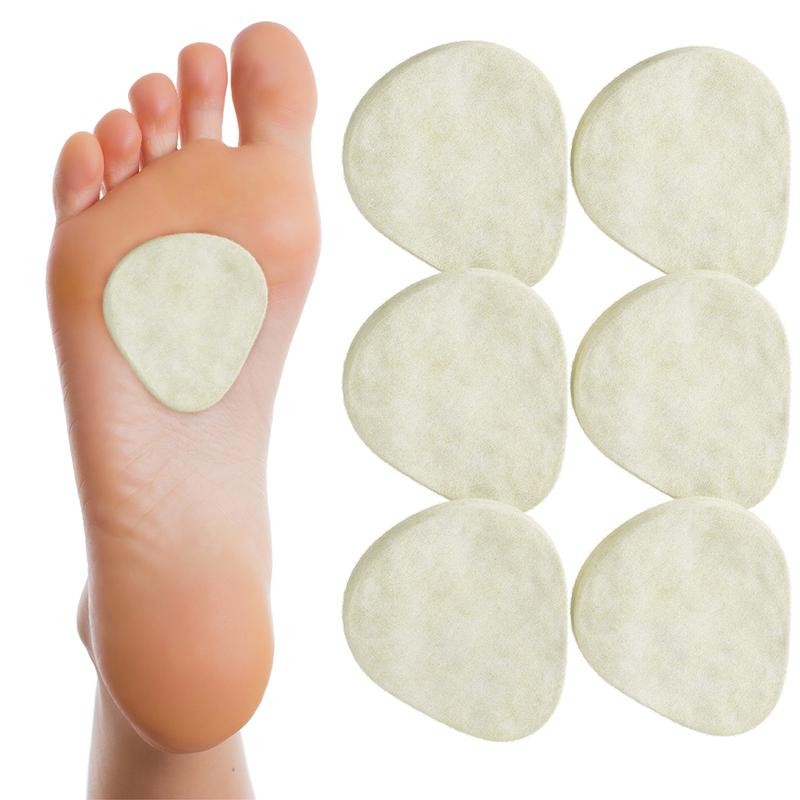 Mars Wellness Metatarsal Felt Foot Pad - 6 Pairs (12