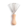 Brush Cleaner Rake with Beech Wood Handle, Made in Germany