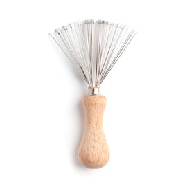 Brush Cleaner Rake with Beech Wood Handle, Made in Germany