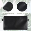 LALAGO Pack of 3 purse, purse, bank bag, PU document