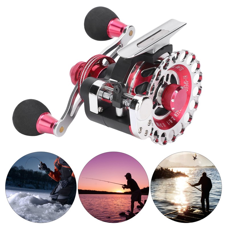 B65 Portable Fishing Reels 10+1 BB 2.6:1 Gear Ratio Fishing