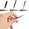 10Pcs High Speed Stainless Steel Deburring Swivel Blades Tool Compatible