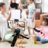 Phone Live Streaming Kit with Fill Light Microphone Sound Cable