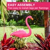 Galashield Pink Flamingo Yard Decorations Pack of 2 Flamingo Decor
