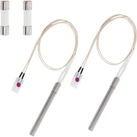 2PCS Hot Rod Ignitor Kit for Pit Boss 700 700FB 70112 820 820D 820Pro, Compatible with Camp Chef Wood Pellet Grills, Fire Works Igniter Replacement Parts for Traeger Wood Pellet Grills