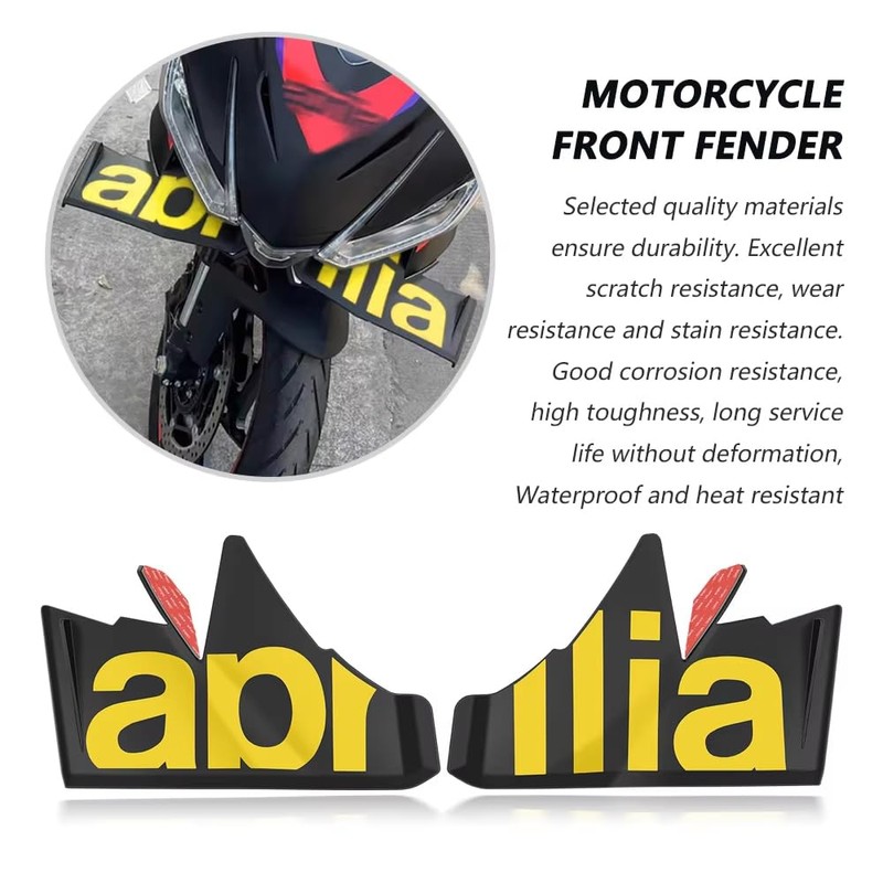 for RS457 2025 2024 Spoiler Motorcycle Accessories Side Wings Side