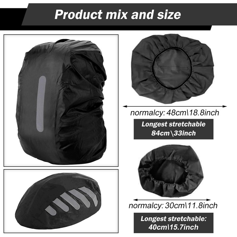 UOY Ergobag Rain Cover School Bag Rain Cover for Helmet