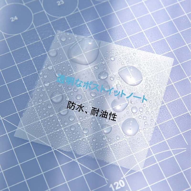 Post-it Sticky Notes, Transparent, Writable Heading, Sticky Notes, Film, Translucent