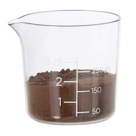 Gastromax 6405-90 Measuring Cup 0.3 Litre Transparent Colour, Stainless Steel