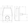 MeLiTec Set of 2 LED Plug in Night Light N16