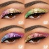 Phofay Kit Sombras Ojos Glitter Varios Color Maquillaje