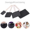 ZJchao brocha Espuma Cepillo Esponja Espuma Limpieza de 4pcs Set