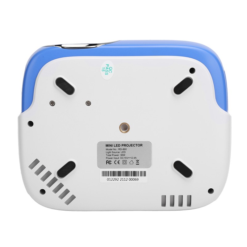 DR‑860 Mini Projector LED Portable Projector 1080P HD Multimedia Interface