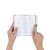 Address Book A-Z Grey Index Hard Back Cover Slim Address