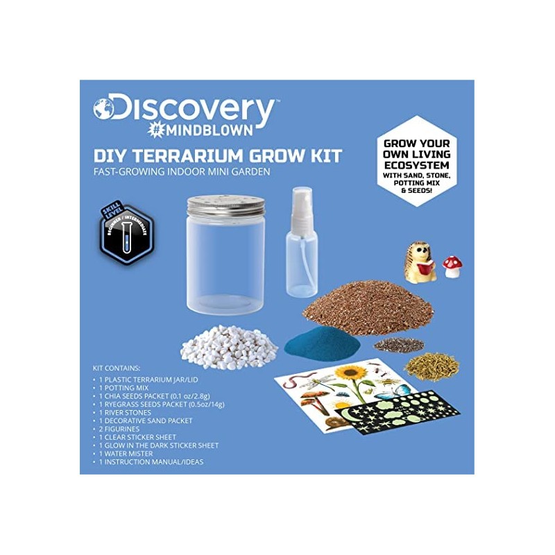Discovery Mindblown Terrarium Grow Kit