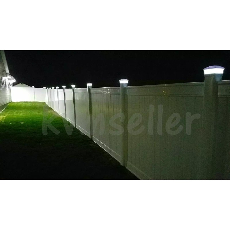 RELIGHTABLE 6 Plastic Copper Square Post Deck Fence Outdoor Garden
