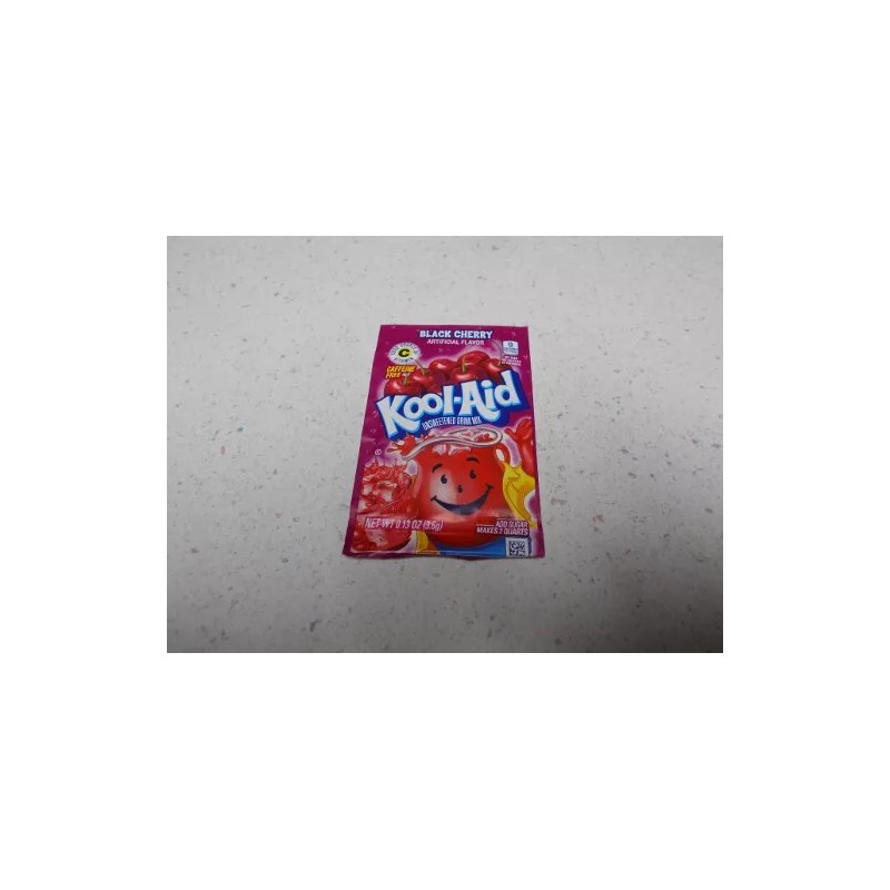 Kool-Aid 50 Packs of Kool Aid BLACK CHERRY Flavor Drink