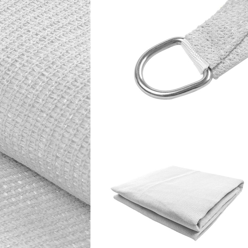 KHOMO GEAR Rectangular Sun Shade Sail 18 x 22 Ft