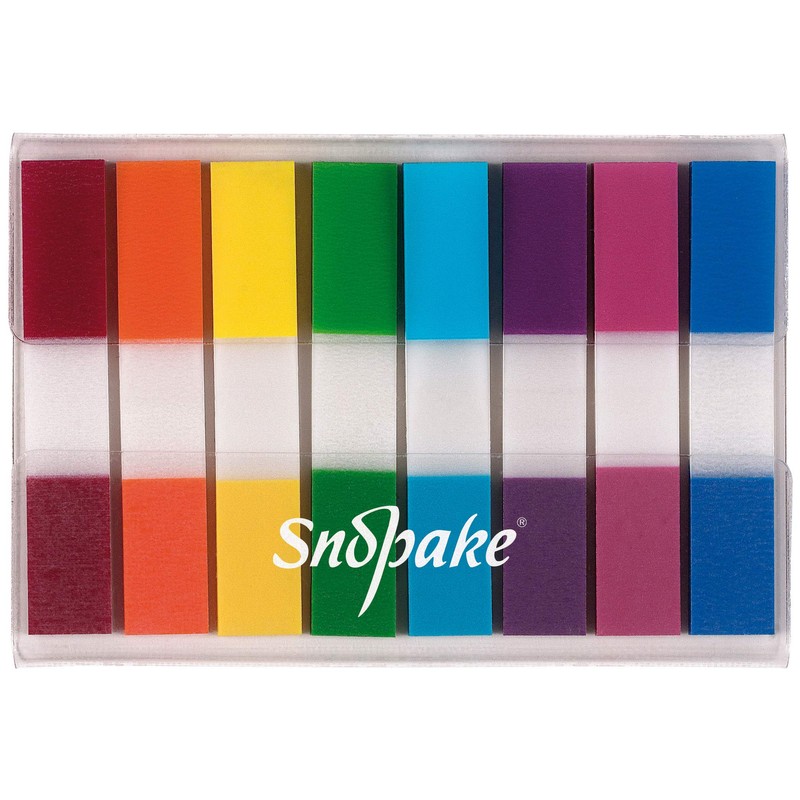 Snopake Index Tab PageMarkers with Colour Coded Tips 45 x
