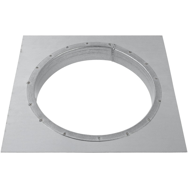 Vent Systems 8" Inch Duct Connector Flange with Square Spigot
